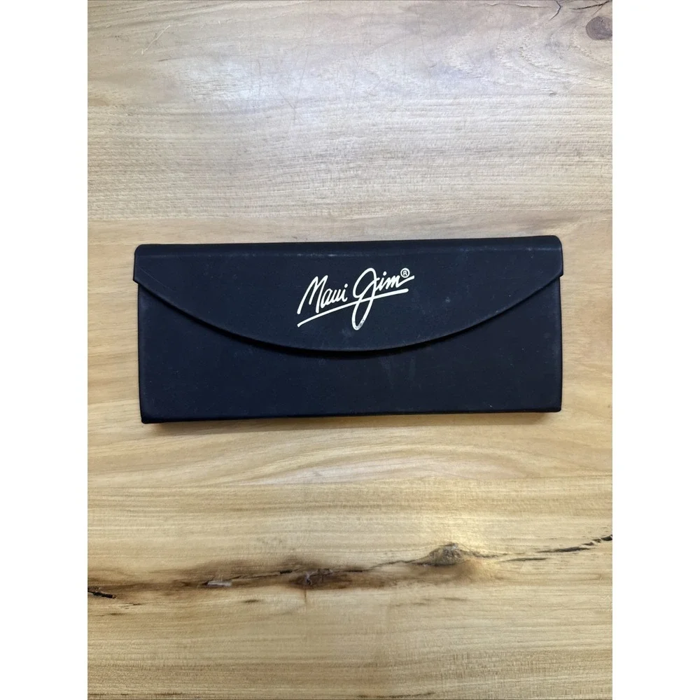 Maui Jim Sunglasses Case Black Tri-Fold Triangle Shaped